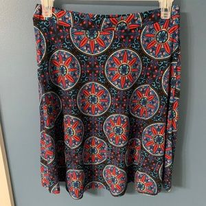 French Grey Knit Skirt